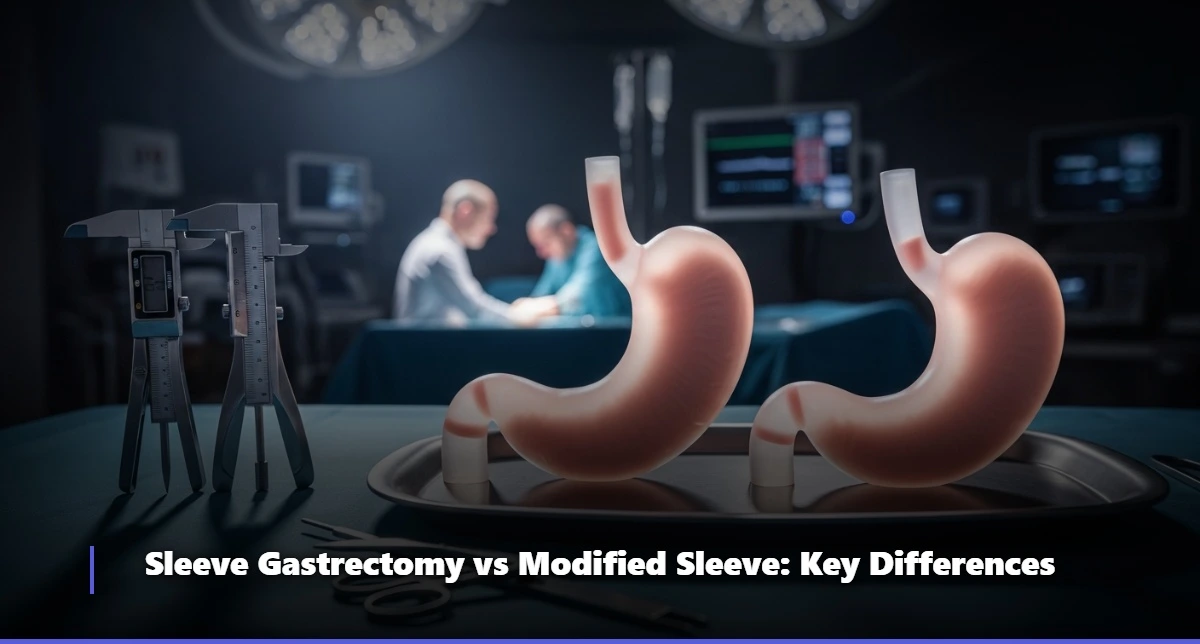 Difference Between Sleeve Gastrectomy and Modified Sleeve