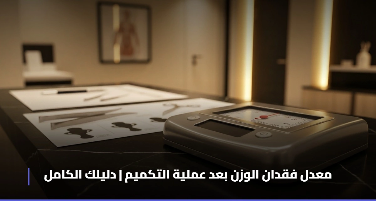 معدل فقدان الوزن بعد عملية التكميم