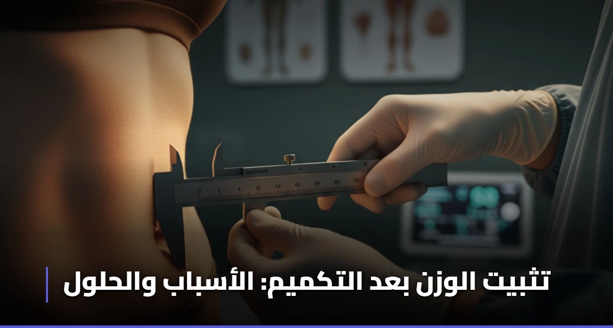 تثبيت الوزن بعد التكميم