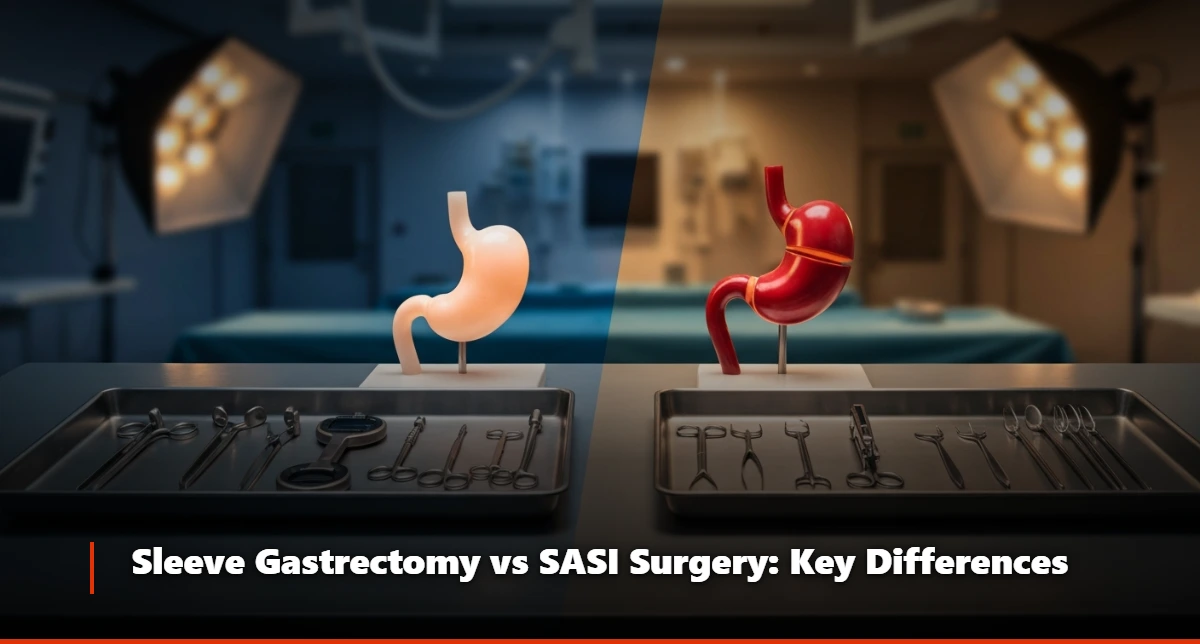 The Difference Between Sleeve Gastrectomy and SASI Surgery